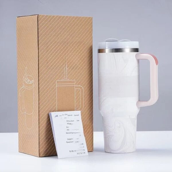 2025 New Hot 40Oz Stainless Steel Vacuum Flask Insulated Tumbler Cup with Lid and Straw Large Capacity for Travel Outdoor - AliExpress 15