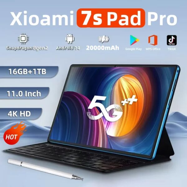 2025 Nieuwe Originele Mi Pad 7S Pro Tablet 11Inch Snapdrago 8gen2 Hd 4K Android 14 16Gb + 1Tb 20000Mah 5G Dual Sim Wifi Gps Tablet Pc - AliExpress 7