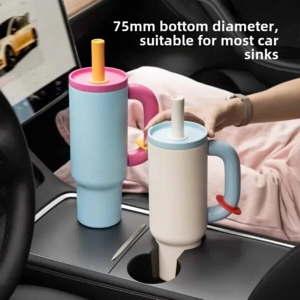 2025 Nieuwe stijlvolle roestvrijstalen rietje geïsoleerde ijsbeker 40 OZ - dik, draagbaar handvatontwerp voor trendy hydratatie moeder papa cadeau - AliExpress 15