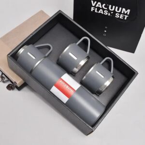 304 Roestvrij Staal Vacuüm Geïsoleerde Fles Gift Set Kantoor Zakelijke Stijl Koffiemok Thermosfles Draagbare Kolf 500 Ml - AliExpress 15
