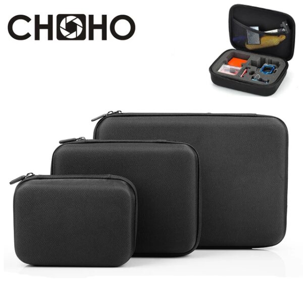 Draagbare draagtas Harde tas Sportcamera-accessoire Anti-shock opbergtas voor Gopro Hero 9 10 11 SJCAM DJI OSMO actiecamera - AliExpress 44