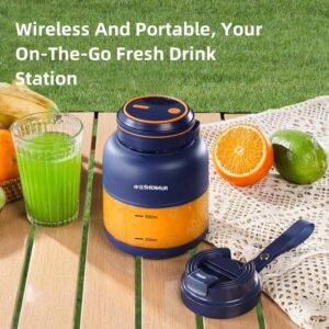Draagbare Elektrische Juicer Blender Voor Thuis, Usb Opladen, Fruit Juicer, Citroen, Sinaasappel, Fruit Juicing, Drinken Buiten Machine - AliExpress 15