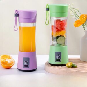 Draagbare Elektrische Juicer Fruit Milkshake Juicers Extra Voedsel Eenvoudige Mixer Kleine Wervelwind Mengbekers Draadloze Sap Cup - AliExpress 15