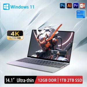 Draagbare Kantoor Laptop Computer 14.1