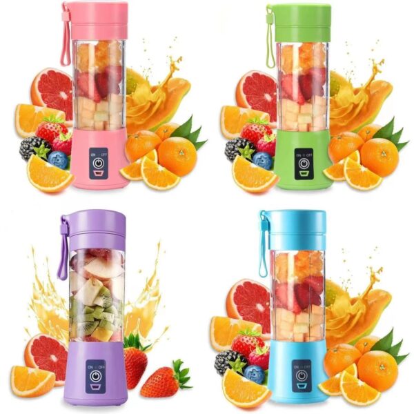 Draagbare Mini Elektrische Juicer USB Opladen Fruit Sinaasappel Citroen Blender Smoothie Milkshake Maker Keuken Automatische Verse Squeezer - AliExpress 15