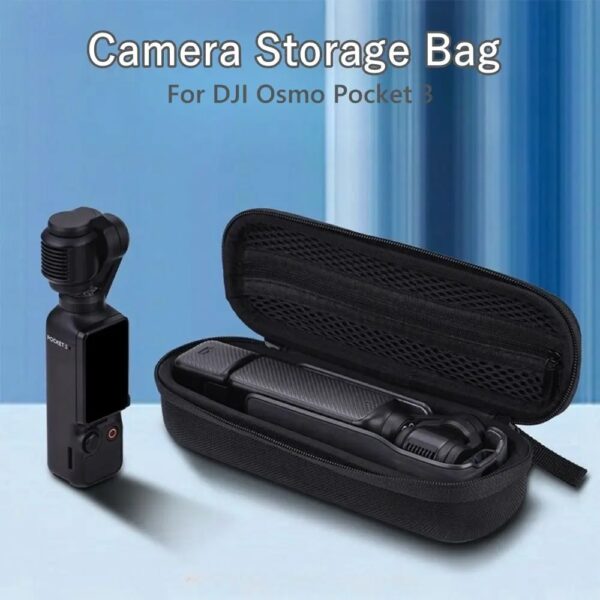 Draagbare PTZ-camera opbergtas Nylon met gesp Sportcamera draagtas Zwarte camerabody Handtas voor DJI Osmo Pocket 3 - AliExpress 44
