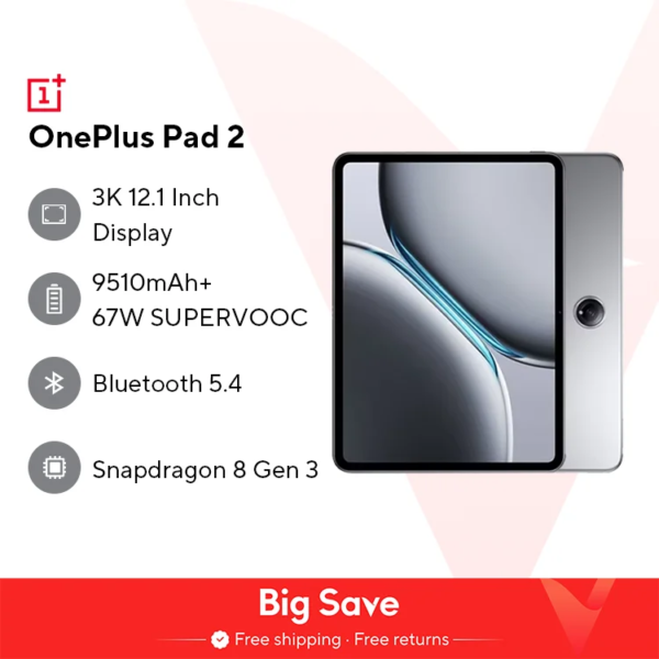 Global Versie OnePlus Pad 2 Tablet 12GB 256GB Snapdragon 8 Gen 3 Chipset 3K 12 inch Display 9510mAh Batterij - AliExpress 7