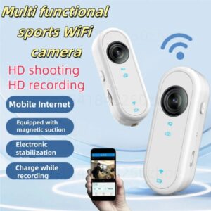 Hd Pocket Action Camera Ride Wifi Mini Sportcamera Anti-Shake Met Waterdichte Hoes Voor Helm Reizen Fiets Driver Recorder - AliExpress 44