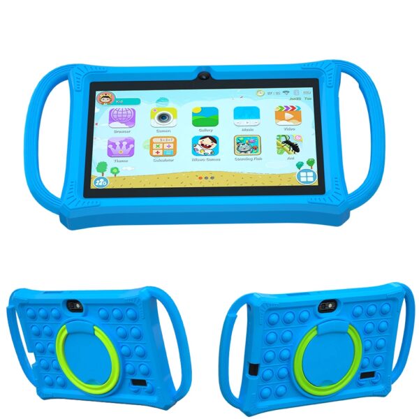 Kindertablet 7,0 inch Android 12 Quad Core 4 GB RAM + 64 GB ROM 4500 mAh Dubbele camera WiFi Ouderlijke controle - AliExpress 7