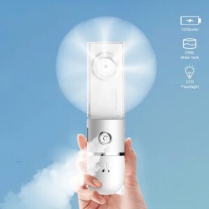 Kleine Zak Mini-Fan Mini Draagbare Ventilator Draadloze Handventilator Usb Oplaadbare 1200Mah Batterij Oplaadbare Oplaadventilator Voor Desktop - AliExpress 6