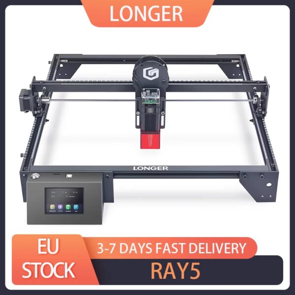 Langere Ray5-lasergraveur, 3.5Inch Touchscreen Offline Snijwerk, Ultrafijne Gefocusseerde Laser 32-Bits Chipset Upgradebare Lasermodule - AliExpress 7