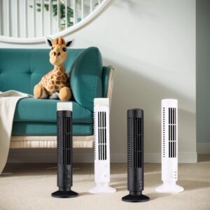 LED-torenventilator Bladloze koelventilator 2-versnellingssnelheid Stand-up torenventilator Draagbare elektrische vloerventilator voor woonkamer slaapkamer - AliExpress 6