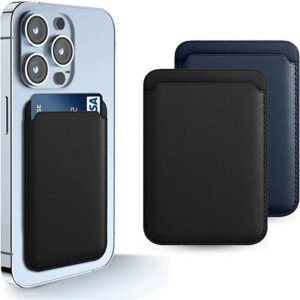 Leren portemonnee-hoesje voor iPhone 15 Pro Max Magsafe portemonnee leer compatibel voor iPhone 14 13 12 kaarthouder met MagSafe magneet - AliExpress 202192403