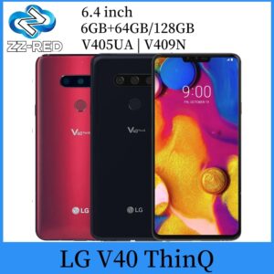 LG V40 ThinQ Originele Mobiele Telefoon 6.4 ''V409N V405EBW V405UA 6GB RAM 64GB/128GB ROM 16MP Drievoudige Camera LTE Andriod Mobiel - AliExpress 509