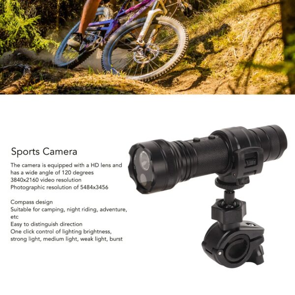 MC66B Sportactiecamera Draagbare autovideorecorder Waterdichte actiecamera voor kamperen Nachtrijden Sportcamera - AliExpress 44