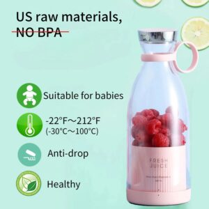 Mini Sap Blender Draagbare Elektrische Juicer Fles 6 Messen Schudden Oranje Citroen Usb Opladen Fruit Mixer Verse Squeezer Machine - AliExpress 15