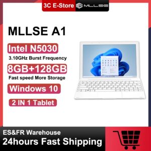 Mlse 2 In 1 Tablet Pc Windows 10 8Gb Ddr4 + 128Gb Ssd Intel N5030 10.1Inch Ips Scherm Wifi Mobiele Kantoortablet Pc Met Toetsenbord - AliExpress 7