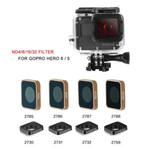 Neutrale Dichtheid ND4 ND8 ND16 ND32 Waterdichte Camera Lens Filter Voor Gopro Hero 7 Zwart 6 5 Nieuwe Lens Protector actie Camera - AliExpress 44