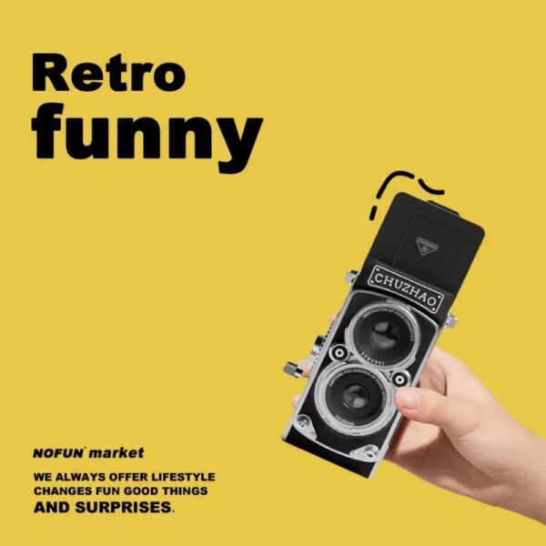 New Retro CCD Dual Reflex Camera Mini Manual Camera Recording Simulation Portable Digital Camera - AliExpress 44