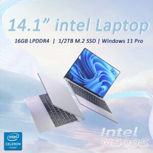 Nieuwe Draagbare 14.1 ''Laptop Intel Celeron N5095 16Gb 1Tb Ssd Windows 11 Laptops Notebook Pc Gamer Kantoor Studie Computer Laptops - AliExpress 7