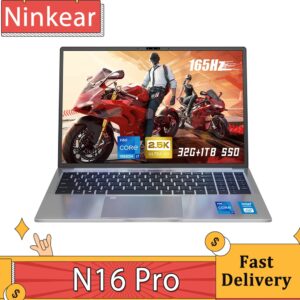 Ninkear N16 Pro Laptop, 16 ''2560*1600 Ips Scherm 165Hz Vernieuwingsfrequentie, Intel Core I7-13620H 10 Cores Max 4.9Ghz, 32Gb Ram 1Tb Ssd - AliExpress 7