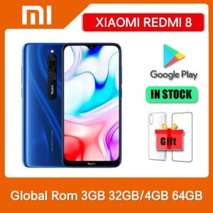 Originele Xiaomi Redmi 8 3 GB + 32 GB 4 GB + 64 GB Smartphone Dual SIM 6.22 ''12MP + 2MP + 8MP Snapdragon 439 Octa-Core 4G LTE Mobiele Telefoon - AliExpress 509