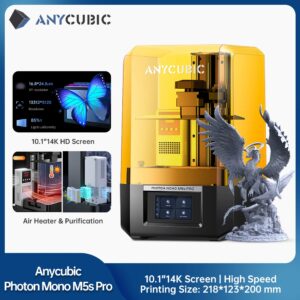 PRESALE ANYCUBIC Photon Mono M5s Pro 10.1 '' 14K Hoge Snelheid SLA LCD Hars 3D Printer Nivellering Gratis Afdrukken Maat 218*123*200mm - AliExpress 7