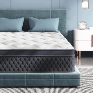 Queen matras, 30 cm hybride traagschuim, drukontlasting, zakveren voor bewegingsisolatie, medium stevig - AliExpress 1503