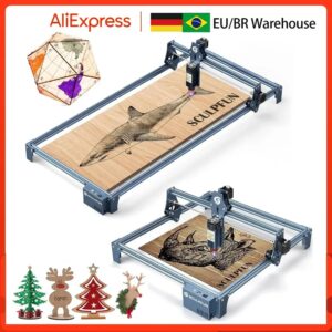 Sculpfun 90W Effect S9 Aser Graveermachine Ultradunne Laserstraal Vormtechnologie Acryl Graveur Snijmachine 410X420Mm - AliExpress 7