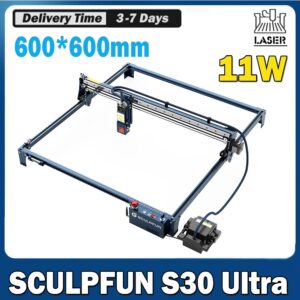 Sculpfun S30 Ultra 11W Laser Graveur Cutter Eu-Plug Automatische Lucht Assist 0.08X0.08Mm Laserfocus 600*600Mm - AliExpress 7