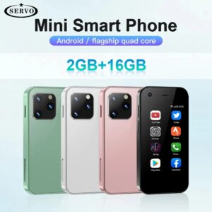 SERVO KING5000 Mini Android Smartphone 3G WCDMA 2 SIM Standby 2.5 ''Scherm 2 GB RAM Originele Pocket Mobiele telefoon Cadeaus voor vriend - AliExpress 509