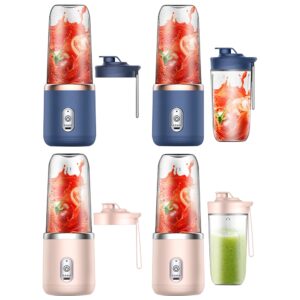 Smoothie Maker USB Oplaadbare 400ML Mini Sap Blender Cup 40W Automatische Kleine Elektrische Juicer Draadloze Smoothie Blender - AliExpress 15