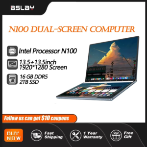 Tablet Dubbel Scherm Intel N100 14+14 inch Laptop 16GB DDR5 2TB SSD HD Camera 9000 mAH 1920*1280 Scherm Windows 11 Computer - AliExpress 7