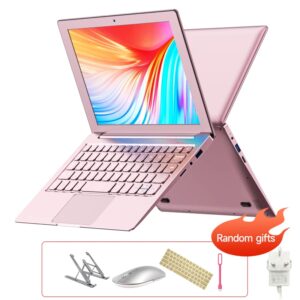 TOPOSH draagbare 10,1-inch mini roze laptop, Windows 11,12 GB+128 GB SSD, 4-core processor, Intel J4125, schaalbaar tot 2 TB, Blu - AliExpress 7