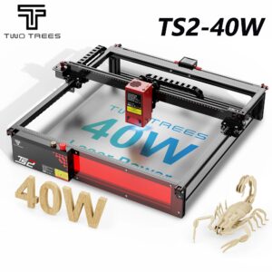 Twotrees TS2 40W Lasergraveerder Hoge Snelheid Metalen Lasergraveermachine Cnc Hout Snijgereedschappen Voor Gesneden MDF Acryl leer - AliExpress 7