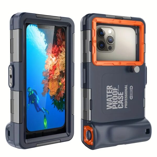 Waterdichte Telefoon Case Holsters & 15M Duiken 50ft Zwemmen Premium Beschermende Behuizing & Lanyard Voor Iphone Samsung 6.8