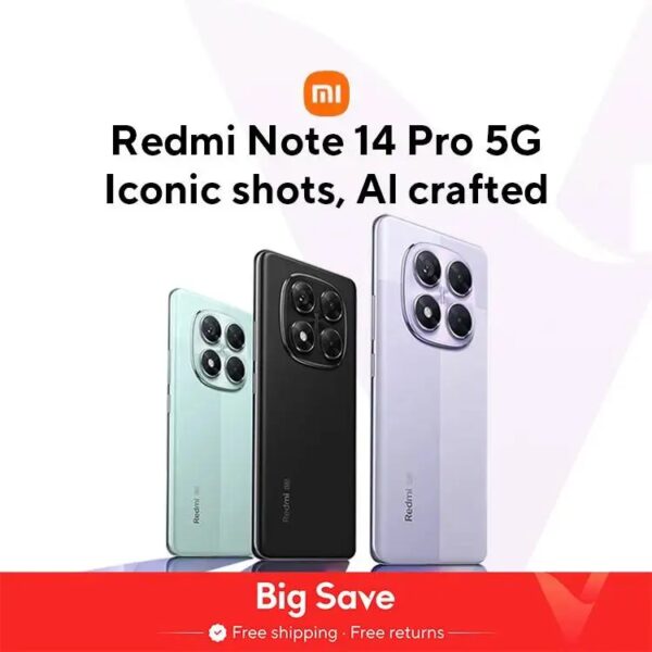 Wereldpremière Redmi Note 14 Pro 5G Algemene versie Smartphone Afmeting 7300 - Ultra NFC 200 MP Camera 1,5 K 120 Hz AMOLED-display - AliExpress 509