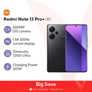 Xiaomi Redmi Note 13 Pro Plus 5G Global Version 256GB/512GB MediaTek Dimensity 7200-Ultra 6.67'' 3D-gebogen 1,5K 120Hz display,1 - AliExpress 509