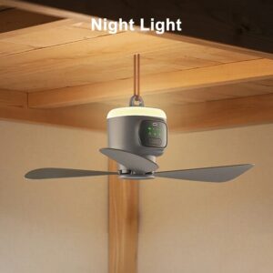 12000mAh ventilatoren de plafond portable ventilator de Camping en plein Air tente circulator d'air refroidisseur ventilator - AliExpress 6