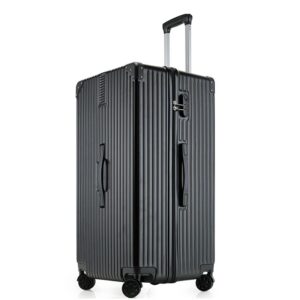26/40/50/60 inch Grote Capaciteit Koffer Verdikte Bagagedrager Cipher Grote Maat Trolley Aluminium frame Rits - AliExpress 1524
