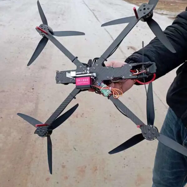 Afstandsbediening 13 inch Mini Racing FPV Drone Mark 4 koolstofvezel plastic speelgoeddrone met LED-verlichting Draagbare cameradrohne - AliExpress 201355758