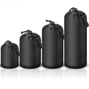 Cameralenstas Neopreen Waterdichte Zachte Videocamera Lenstas Tas voor Canon Sony voor de meeste digitale SLR-camera's - AliExpress 44