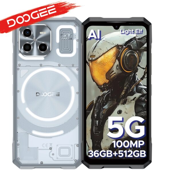 DOOGEE Blade GT Ultra 5G AI Robuuste gamingtelefoon 6.72 afmeting 7300 mobiele telefoon 16 GB + 512 GB LED-lichteffect AI-smartphones NFC - AliExpress 509