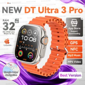 DT Ultra 3 Pro Smart Horloge HD AMOLED Scherm 32 GB MP3 MP4 Speler APP Winkel GPS Navigator ChatGPT NFC Sport Smartwatch Mannen Vrouwen - AliExpress 44