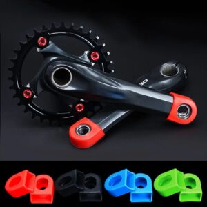 Fiets Siliconen Crank Cover Protector Siliconen Mouw Pedaal Crankstel Beschermhoes Weg Mountainbike Fietsen MTB Accessoires - AliExpress 18
