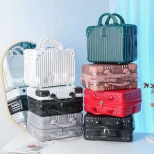 Hot Cosmetische Box 14-inch Mini Reiskoffer Cosmetische Box Handbagage Organisator Make-up Case Kleine Wachtwoord Box Boarding Case - AliExpress 1524