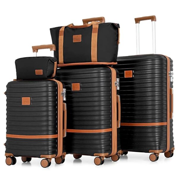 Joyway handbagageset, uitbreidbare koffer met spinnerwielen en TSA-slot, harde schaal, lichtgewicht, duurzaam - AliExpress 1524