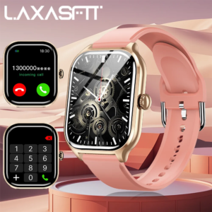 LAXASFIT 2025 Nieuw slim horloge Bluetooth Oproepberichtherinnering 24-uurs gezondheidsmonitoring Smart Watch Cadeau voor mannen en vrouwen - AliExpress 44