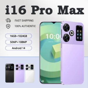 Nieuwe I16 Pro Max Smartphone 7.3