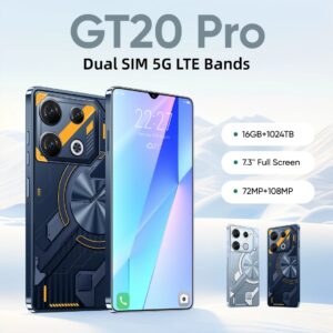 Originele Gt20 Pro-16Gb Ram 1Tb Opslag Smartphone 7.3-Inch Full-Screen 108mp Camera Snapdragon 8 Gen3 Globale 5G Lte Bands - AliExpress 509